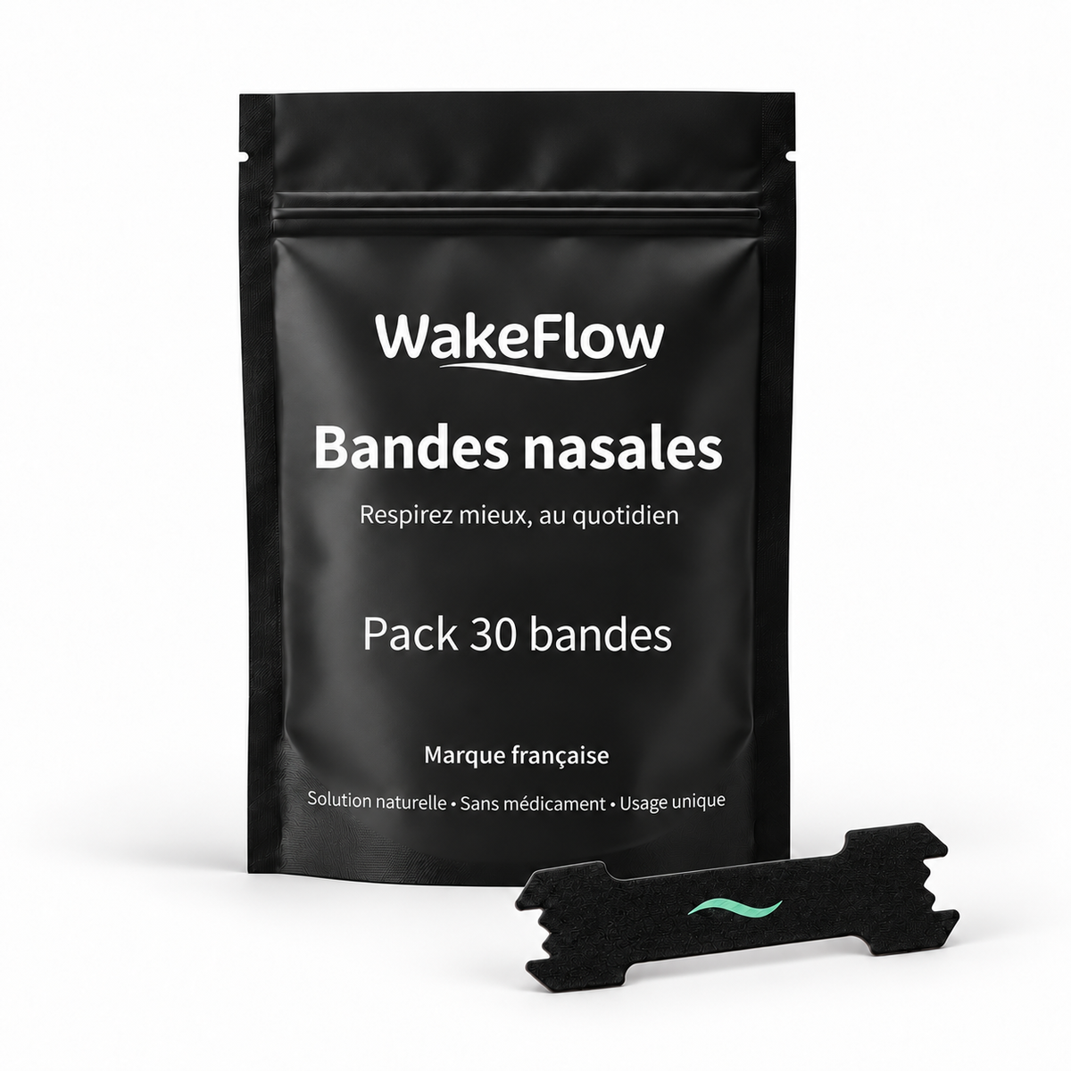 Wakeflow — Pack 30 bandes avec la bande nasale